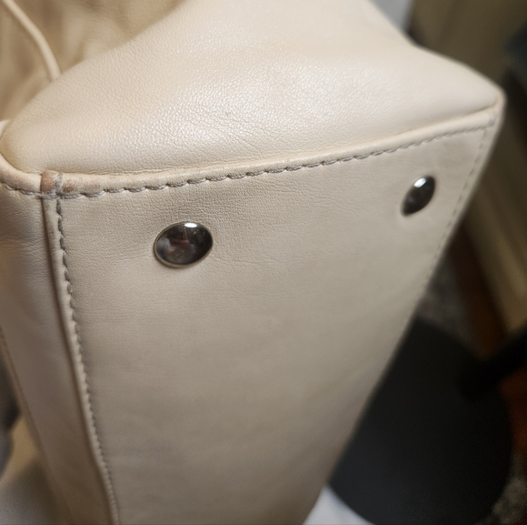 Coach Penelope Carryall Bag Leather And Snakeskin With Matching Wallet/Wristlet - Picture 5 of 17